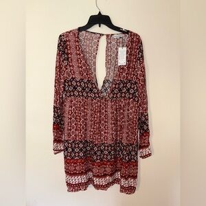 Womens Kidsform Mini Dress Size Large NWT